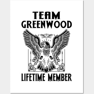 Greenwood Family name Posters and Art